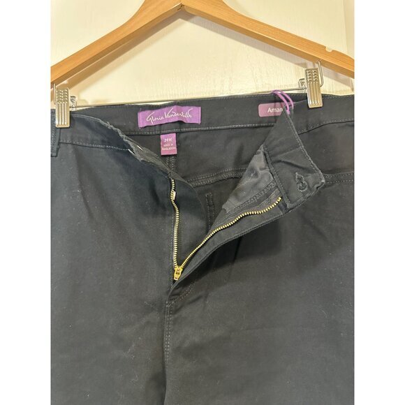 Plus Size Gloria Vanderbilt Amanda Classic Jeans, Women's, Size: 25 - Regular, B - Picture 9 of 13